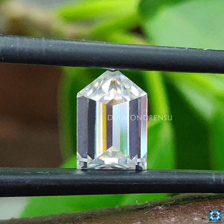 Moissanite Bullet Cut ideal for solitaire pendants made from Moissanite loose stones.