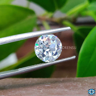 OEC Moissanite Stone shown as a single loose stone.

