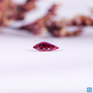 Loose ruby gemstone 0.43 carat pear cut.
