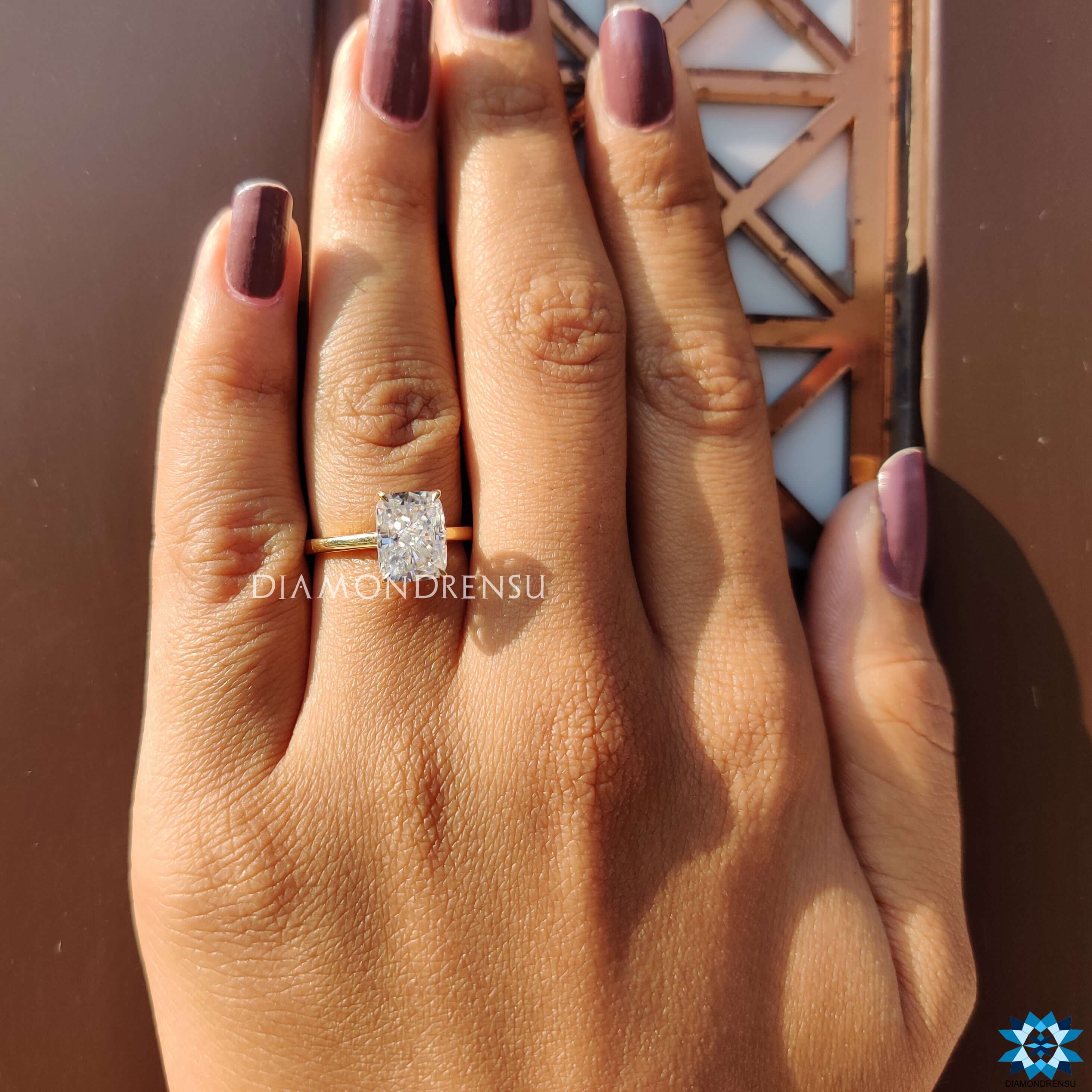 3 CT. T.W. Composite Princess-Cut Diamond Double Frame Engagement Ring in  10K White Gold | Zales Outlet