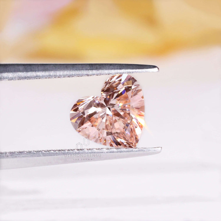 1 ct lab grown diamond pink color - diamondrensu