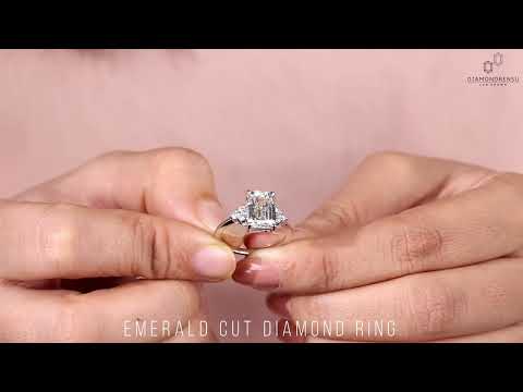 3 Carat Princess Cut Micropavé Milgrain – Liori Diamonds