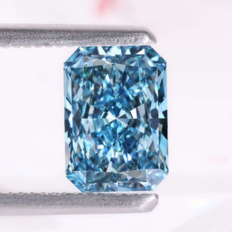 Radiant cut lab grown diamond 1.8 carat loose stone.
