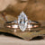 three stones engagement ring - diamondrensu
