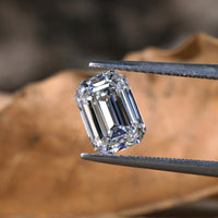 Buy loose diamond emerald cut lab grown.
