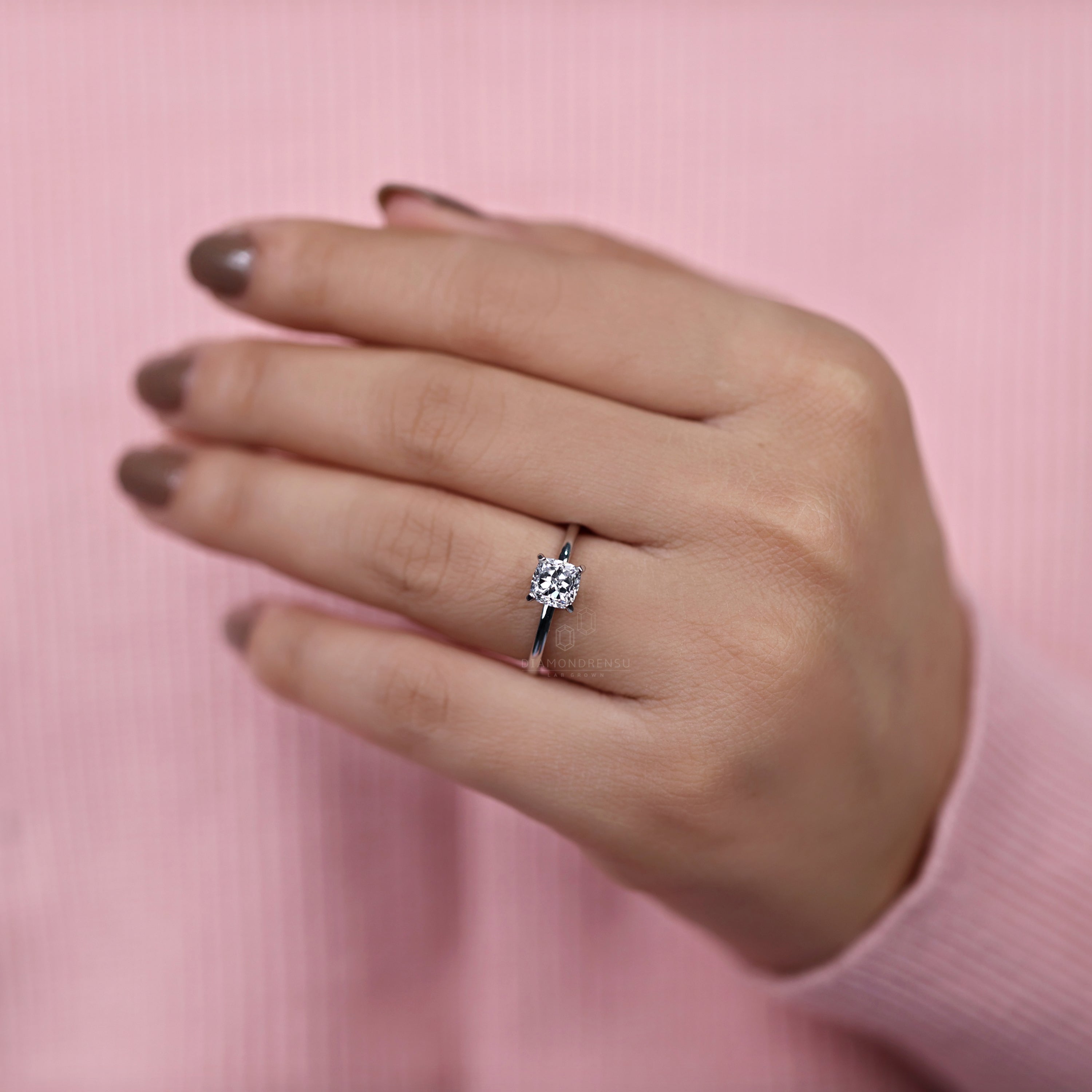 lab grown diamond wedding ring - diamondrensu