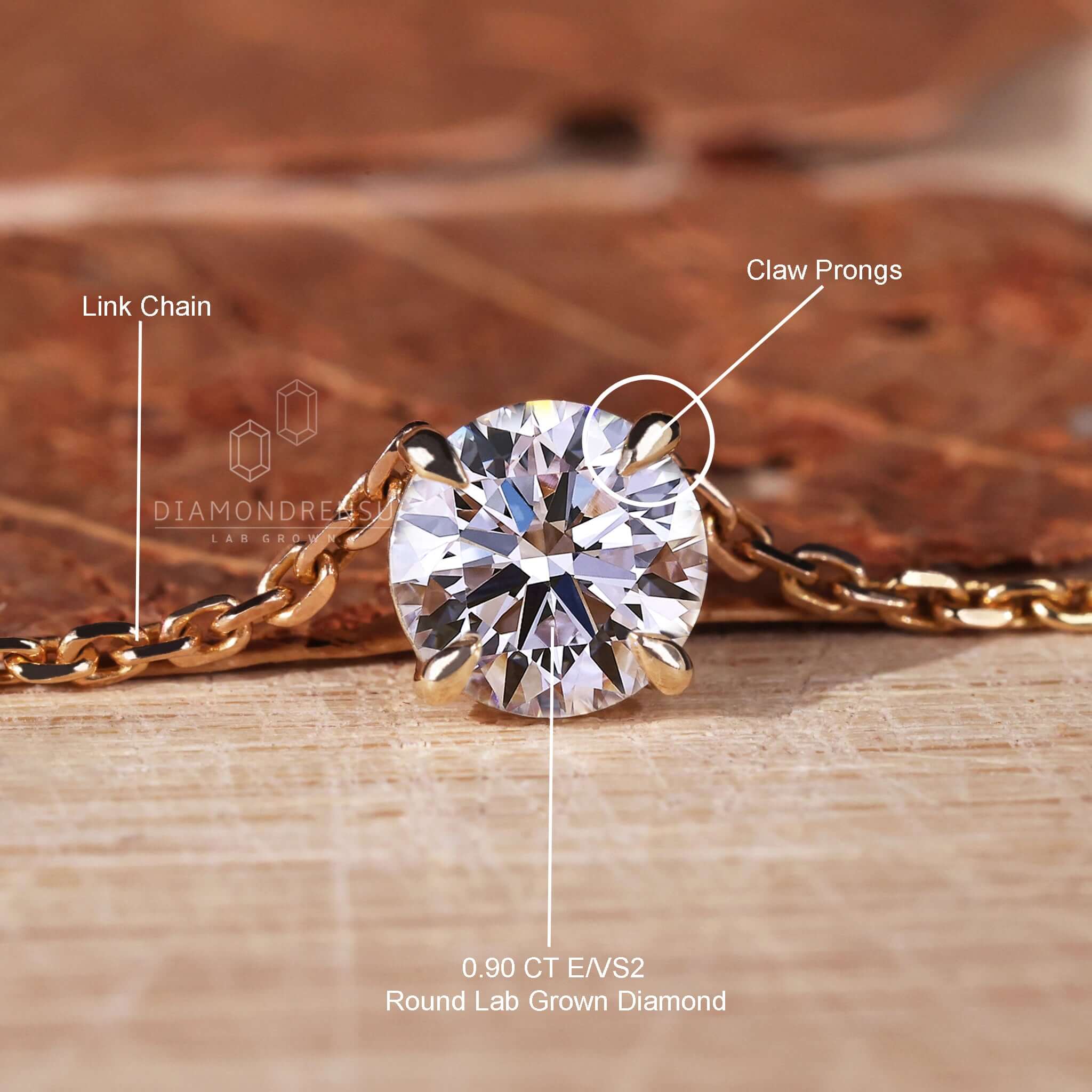 Encircled with Love Diamond Pendant Set