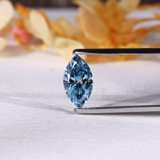 A marquise cut diamond looks unique.
