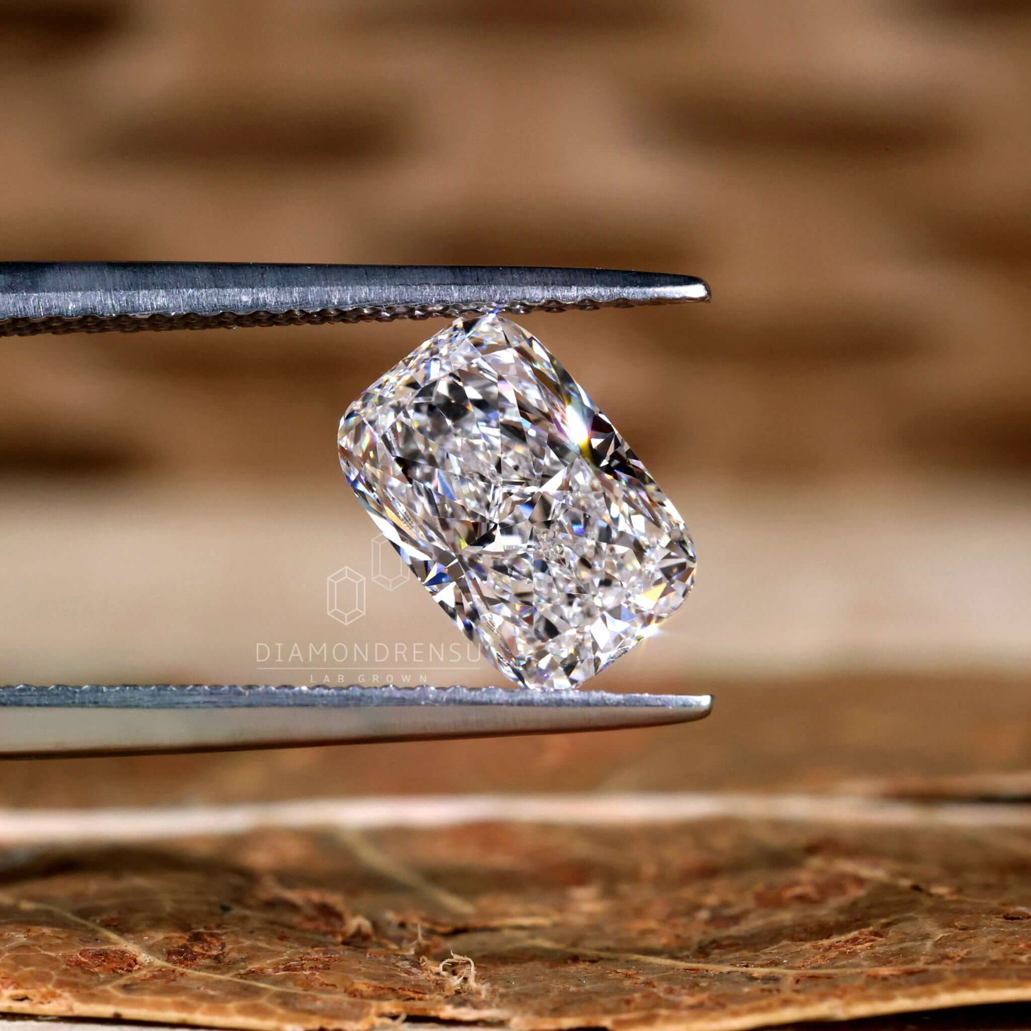 lab created diamond for rings