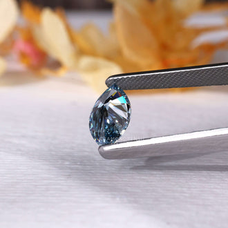 You can buy a blue lab grown diamond today.
