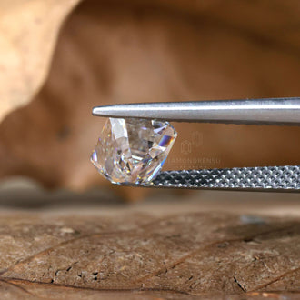 Lab grown emerald cut diamond IGI certified.
