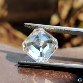 Antique cut moissanite loose moissanite stone.
