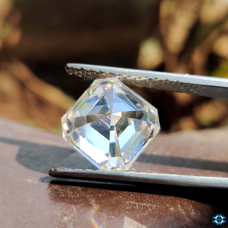 Antique cut moissanite loose moissanite stone.
