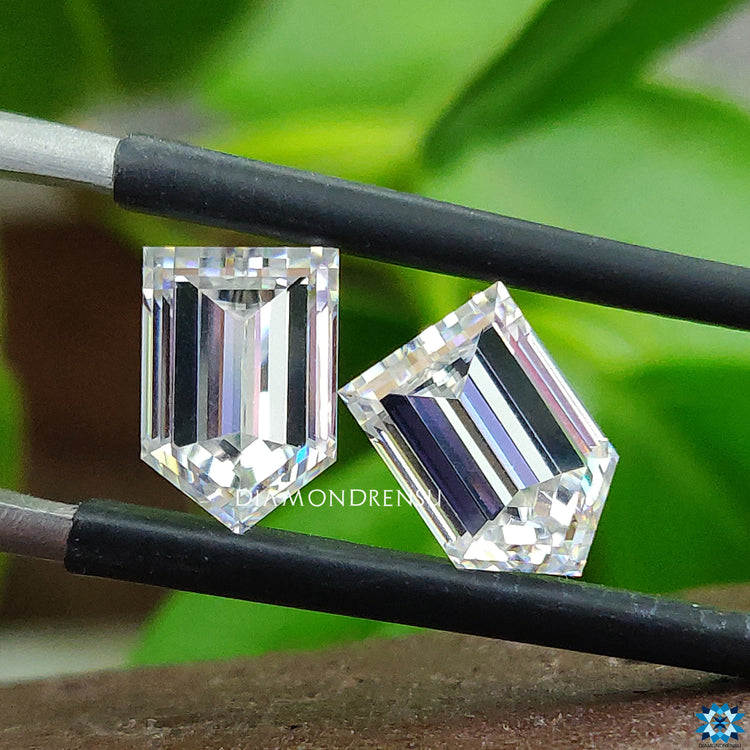 2.50 carat Moissanite ready for design use.