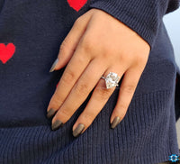 Stunning white gold ring crafted for sophisticated style.
