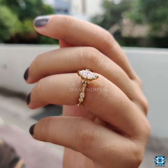 moissanite vintage engagement rings - diamondrensu