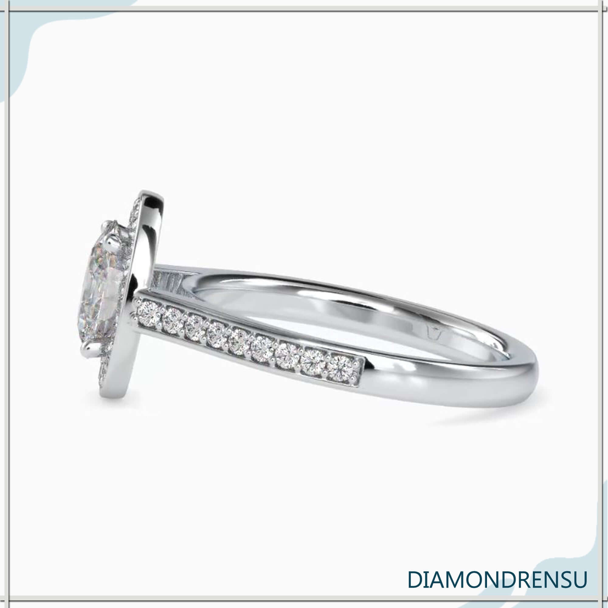 customized engagement ring - diamondrensu