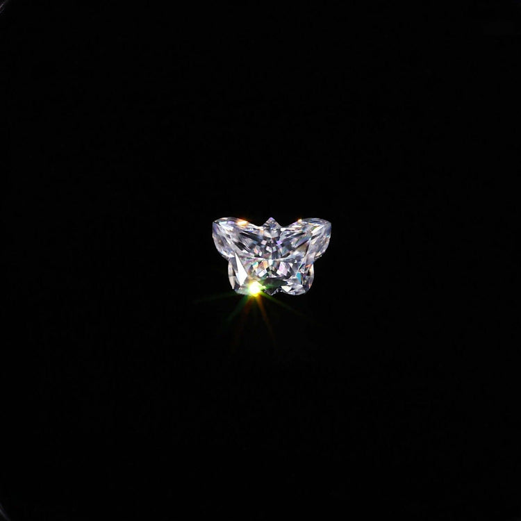 0.92 CT Butterfly Cut Loose Moissanite from Diamondresnu.

