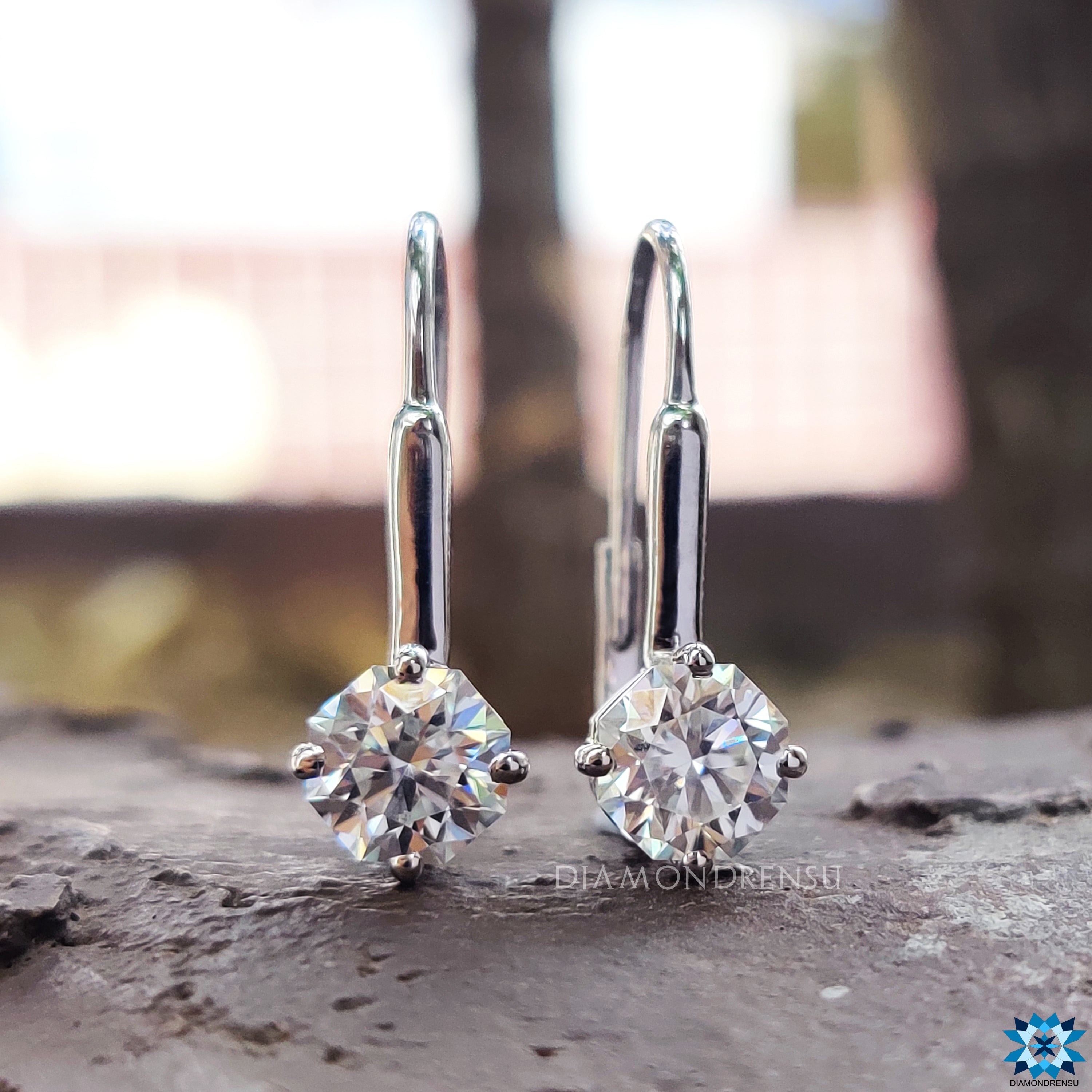 drop earrings - diamondrensu