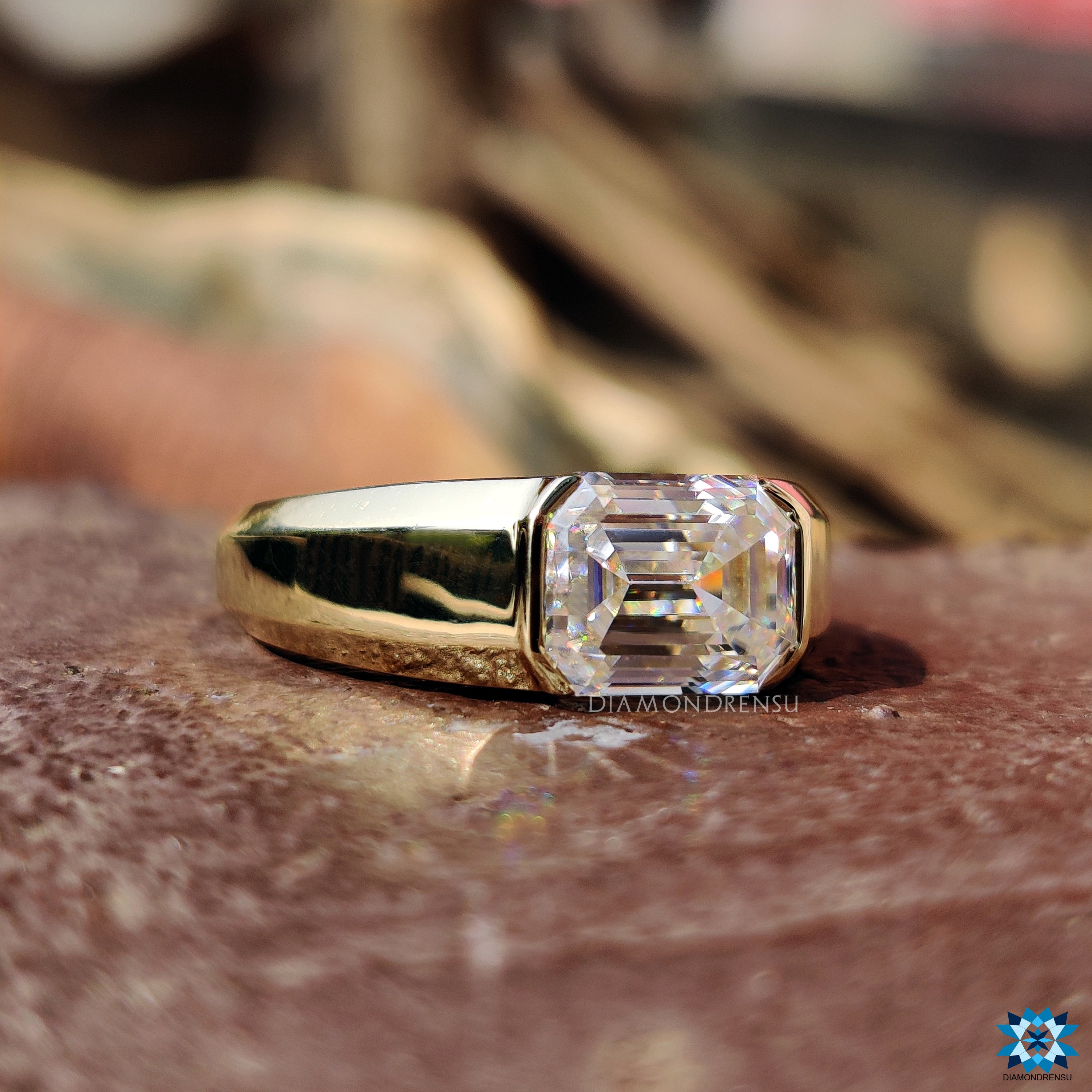 Half Carat Diamond Solitaire Statement Ring - Jewelry