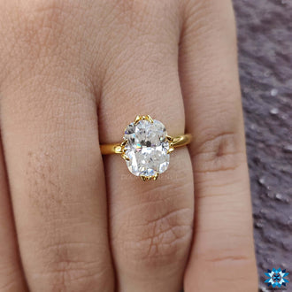 moissanite ring