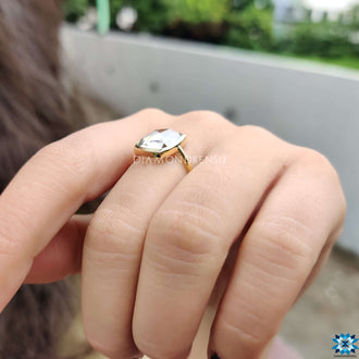 An antique rose cut ring with intricate handmade details for those who love vintage-inspired jewellery.