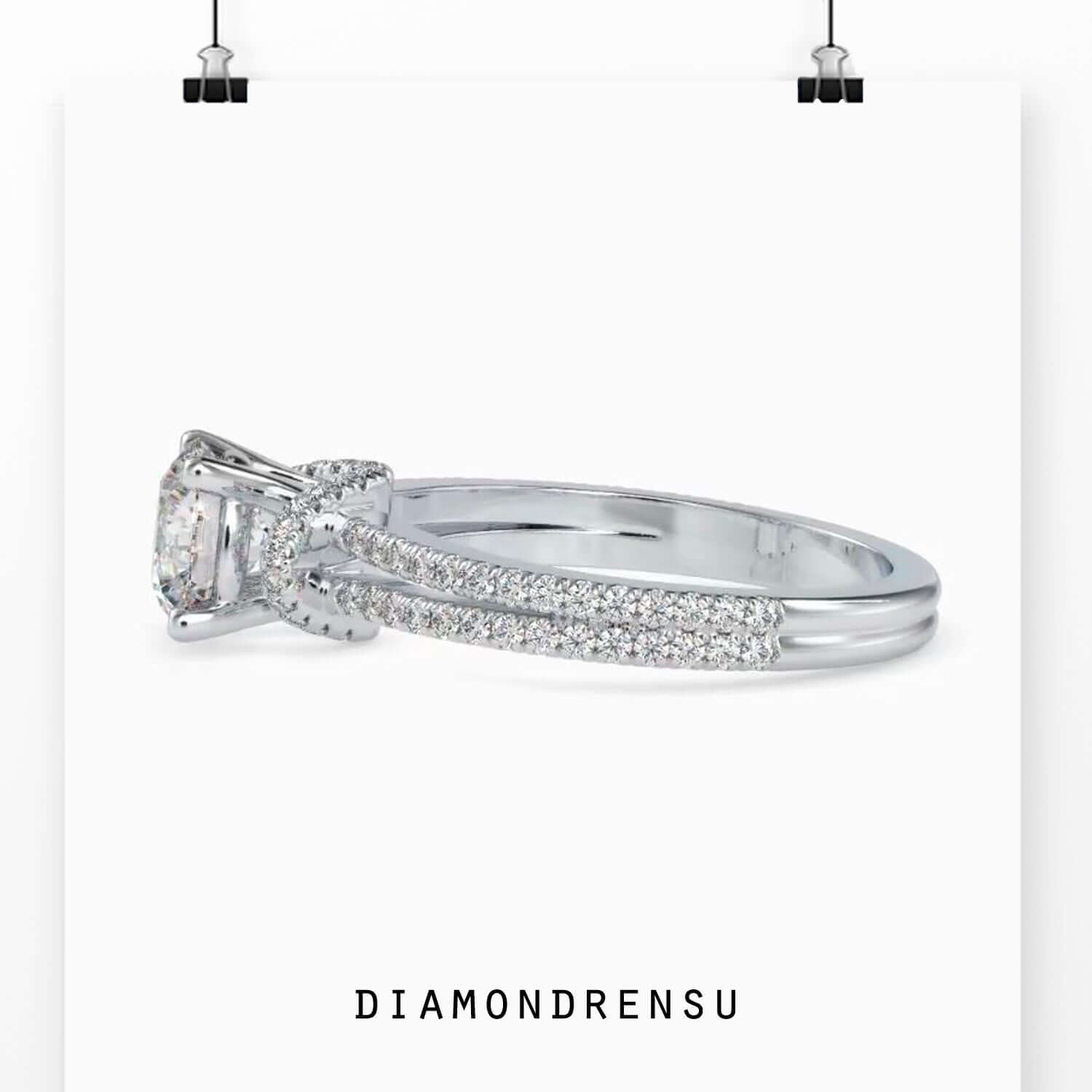 custom engagement ring - diamondrensu