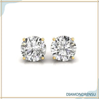 Stunning studs earrings crafted with handmade jewelry expertise for timeless beauty.
