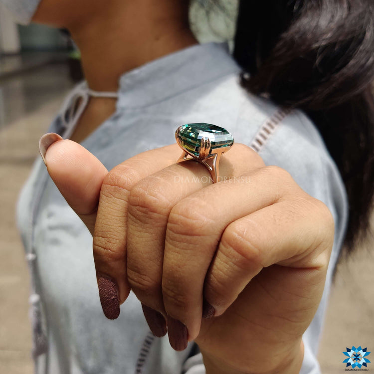 moissanite rings - diamondrensu