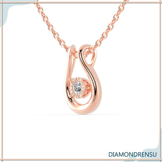 round cut pendant - diamondrensi