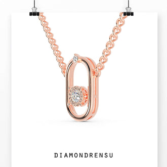 The versatile style pendant complements any outfit effortlessly.
