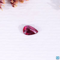 July birthstone gemstone 0.43 carat ruby.
