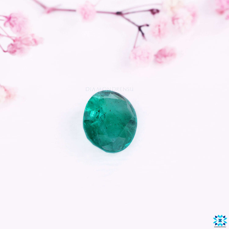 Buy emerald gemstone in oval cut emerald gemstone shape.
