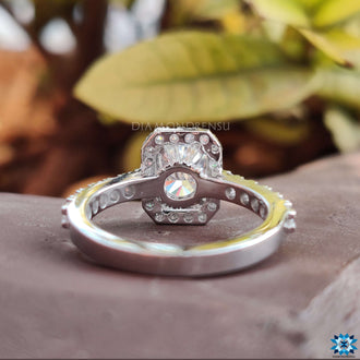 moissanite ring - diamondrensu