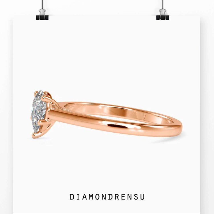 solitaire moissanite engagement ring diamondrensu