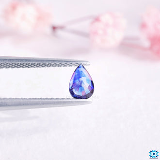 Blue sapphire gemstone featured in 0.54 carat gemstone and september birthstone collection.
