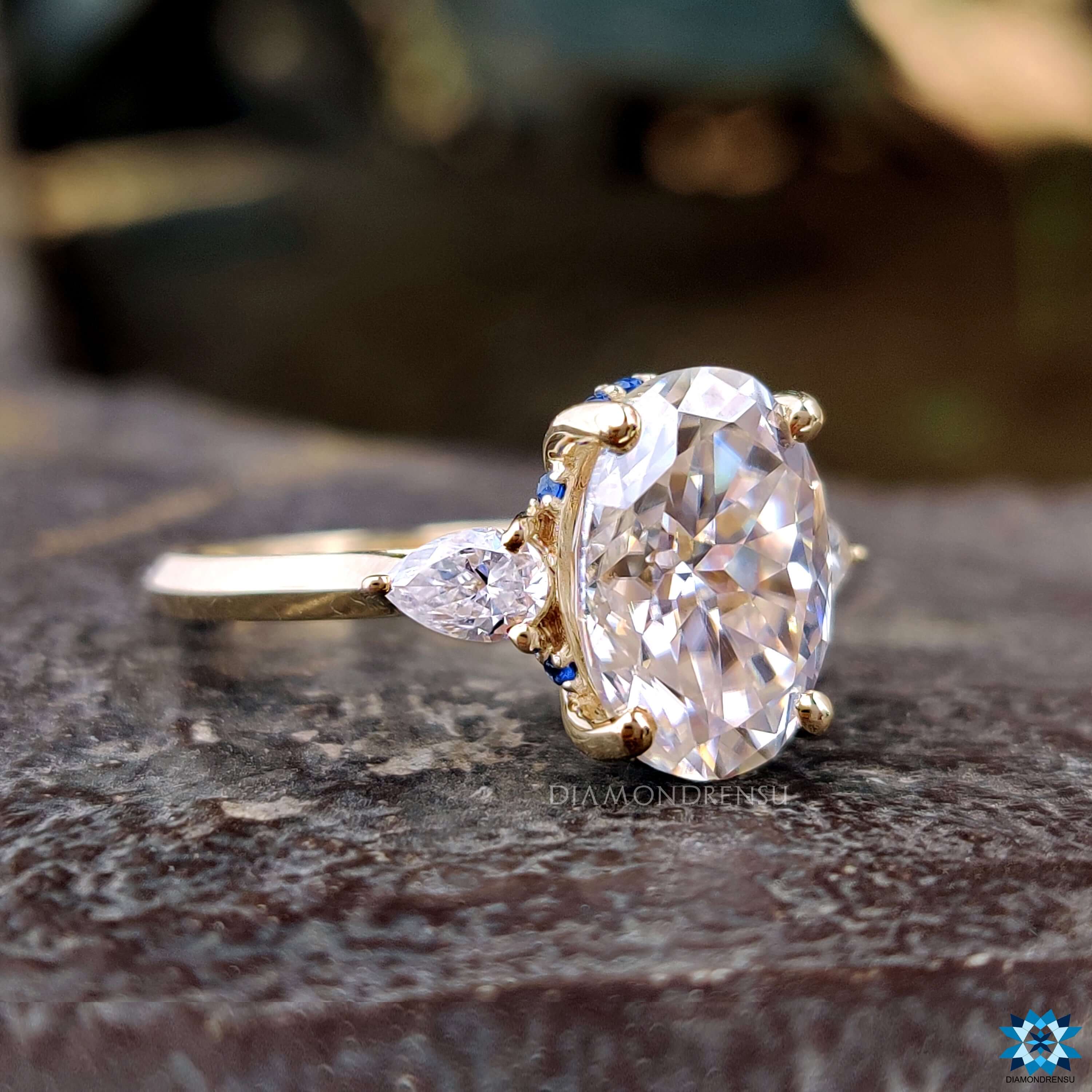 Elegant Engagement Wedding Ring Set – Sugar & Cotton