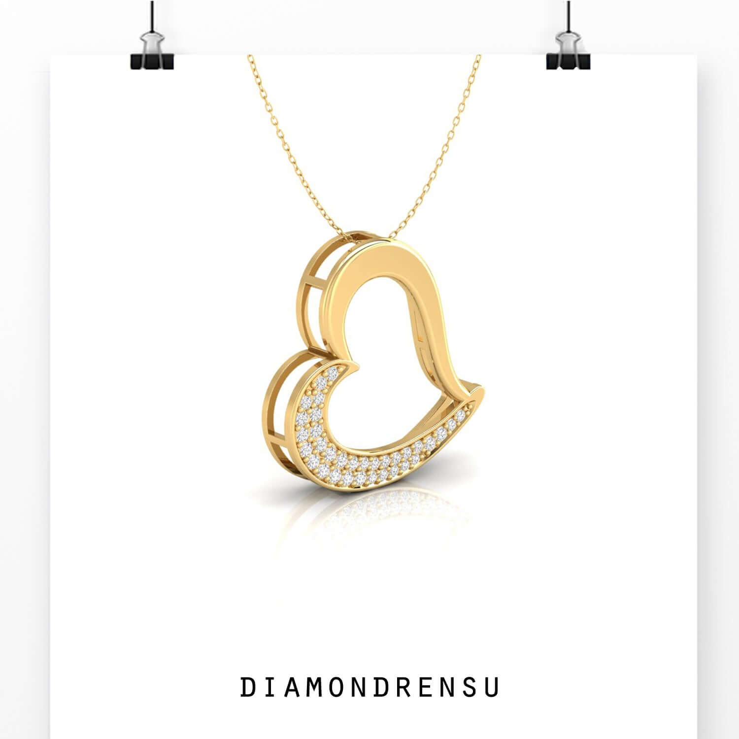heart pendant - diamondrensu