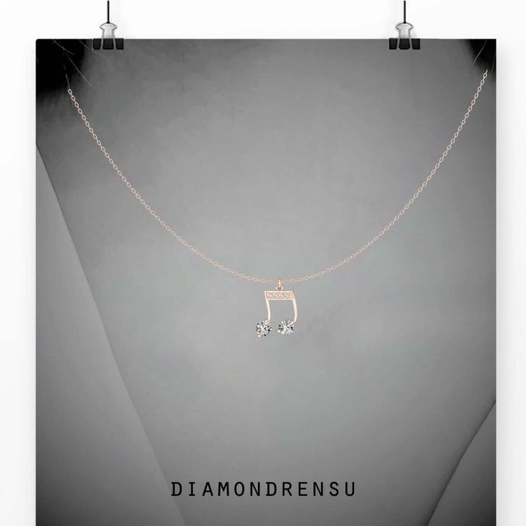 The music pendant adds a fun, meaningful touch.
