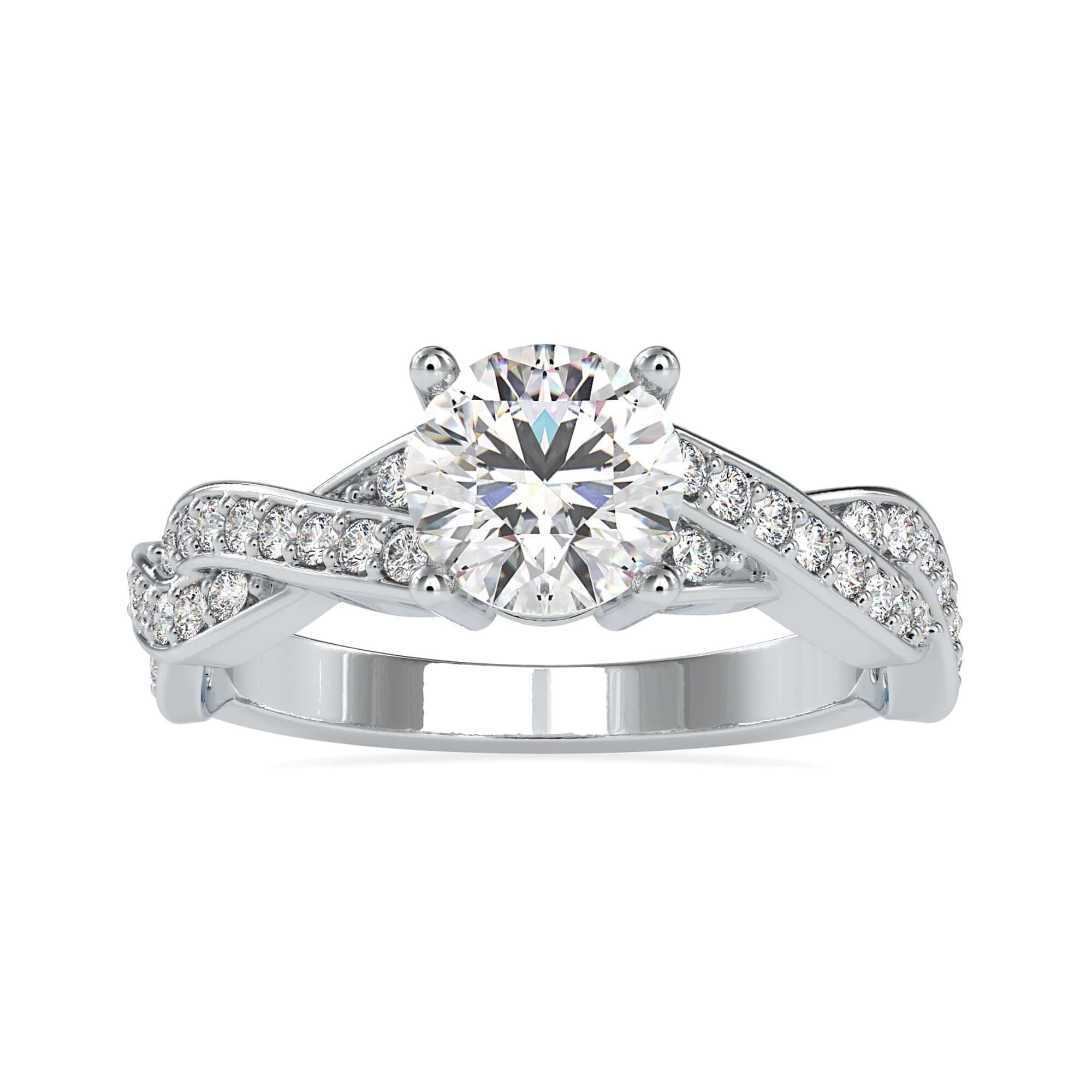 moissanite vintage engagement rings - diamondrensu