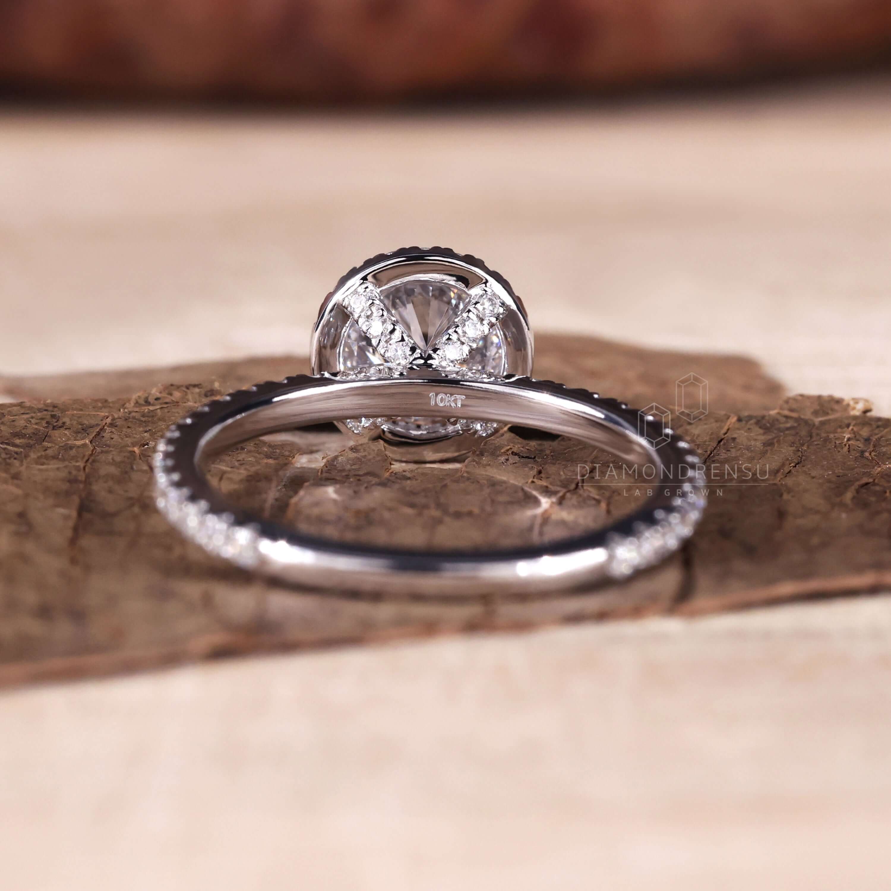 lab diamond engagement ring - diamondrensu
