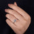cirss cut diamond ring