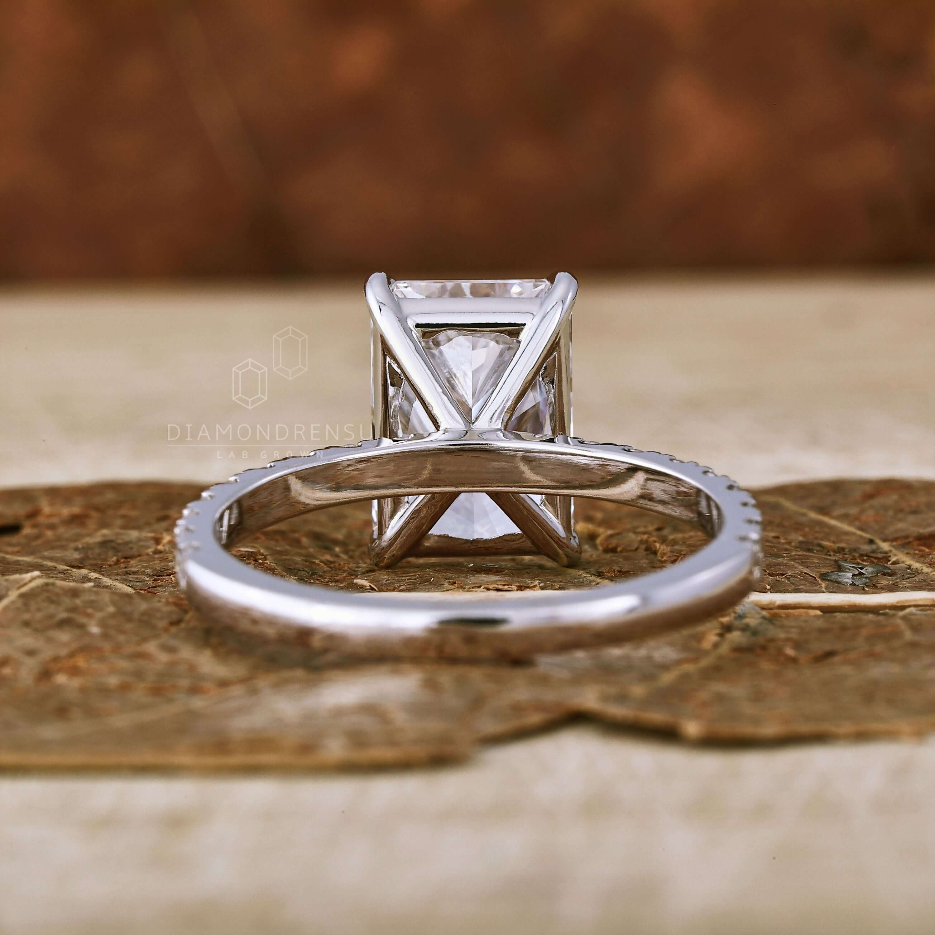 lab grown diamond ring