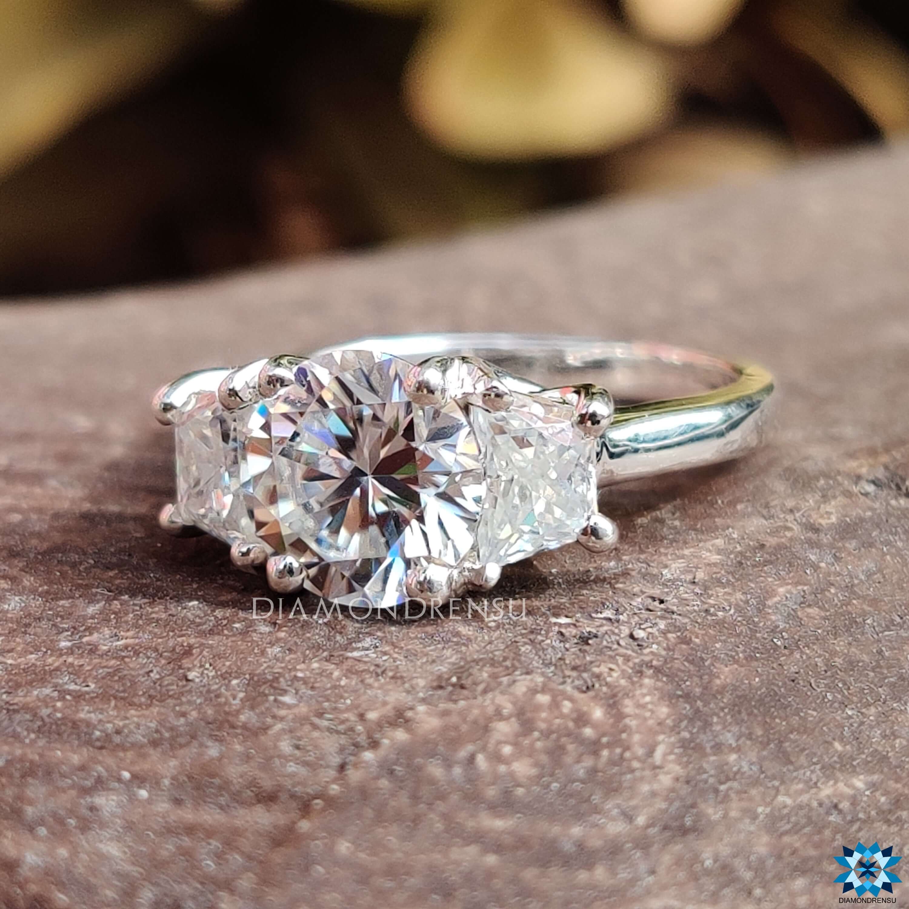 Five Stone Graduated Diamond Trellis Ring | Beautiful diamond engagement  ring, Best engagement rings, Wedding rings for women