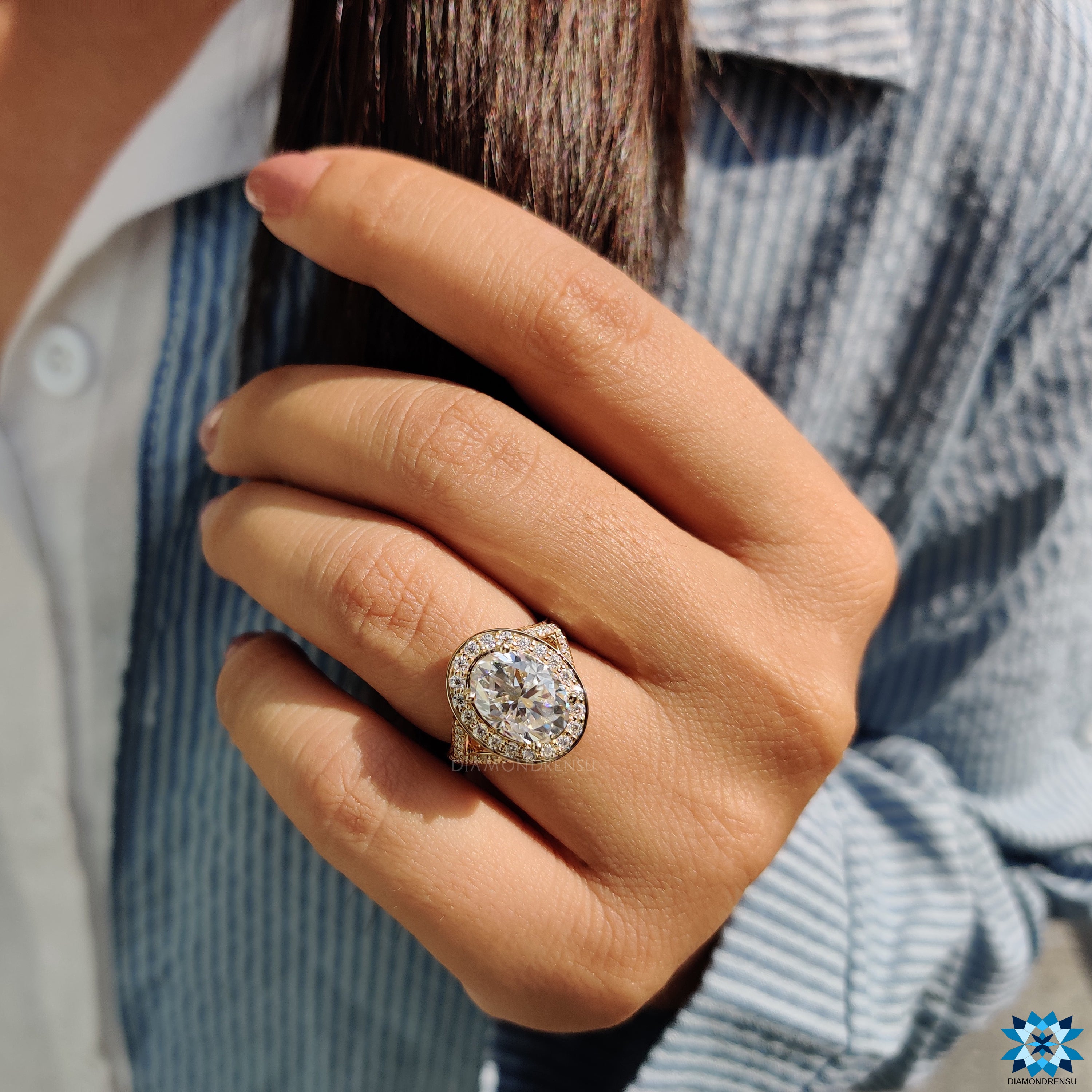 best moissanite engagement ring - diamondrensu