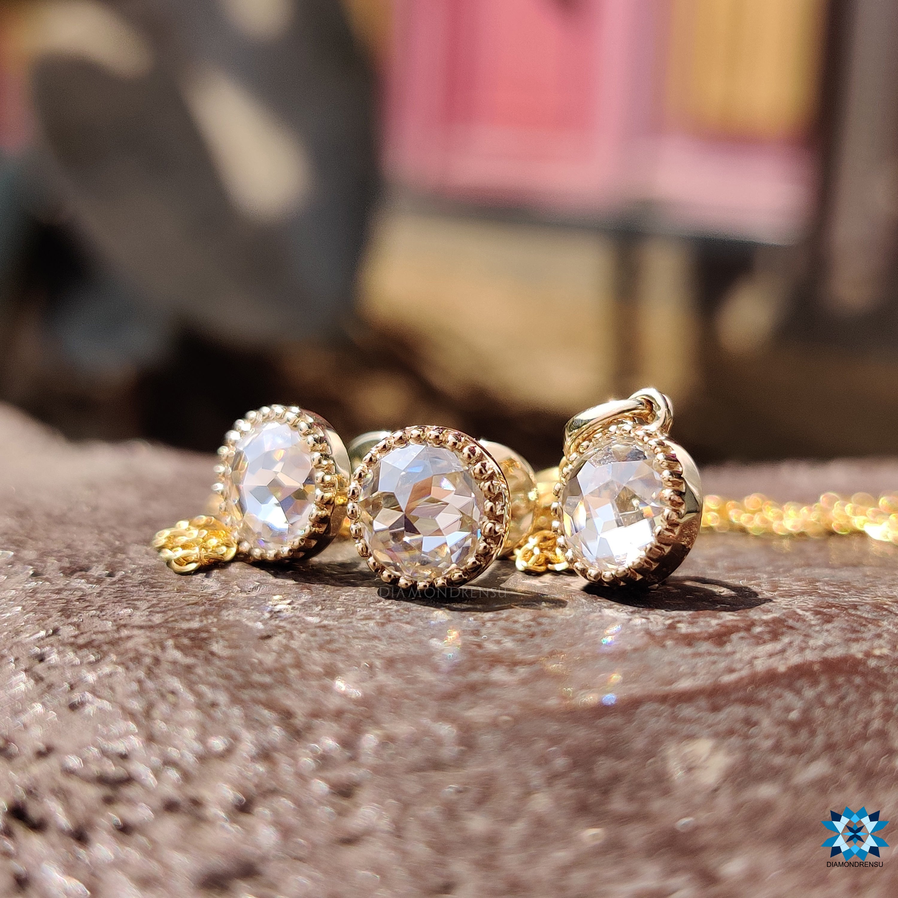 customized wedding pendant - diamondrensu