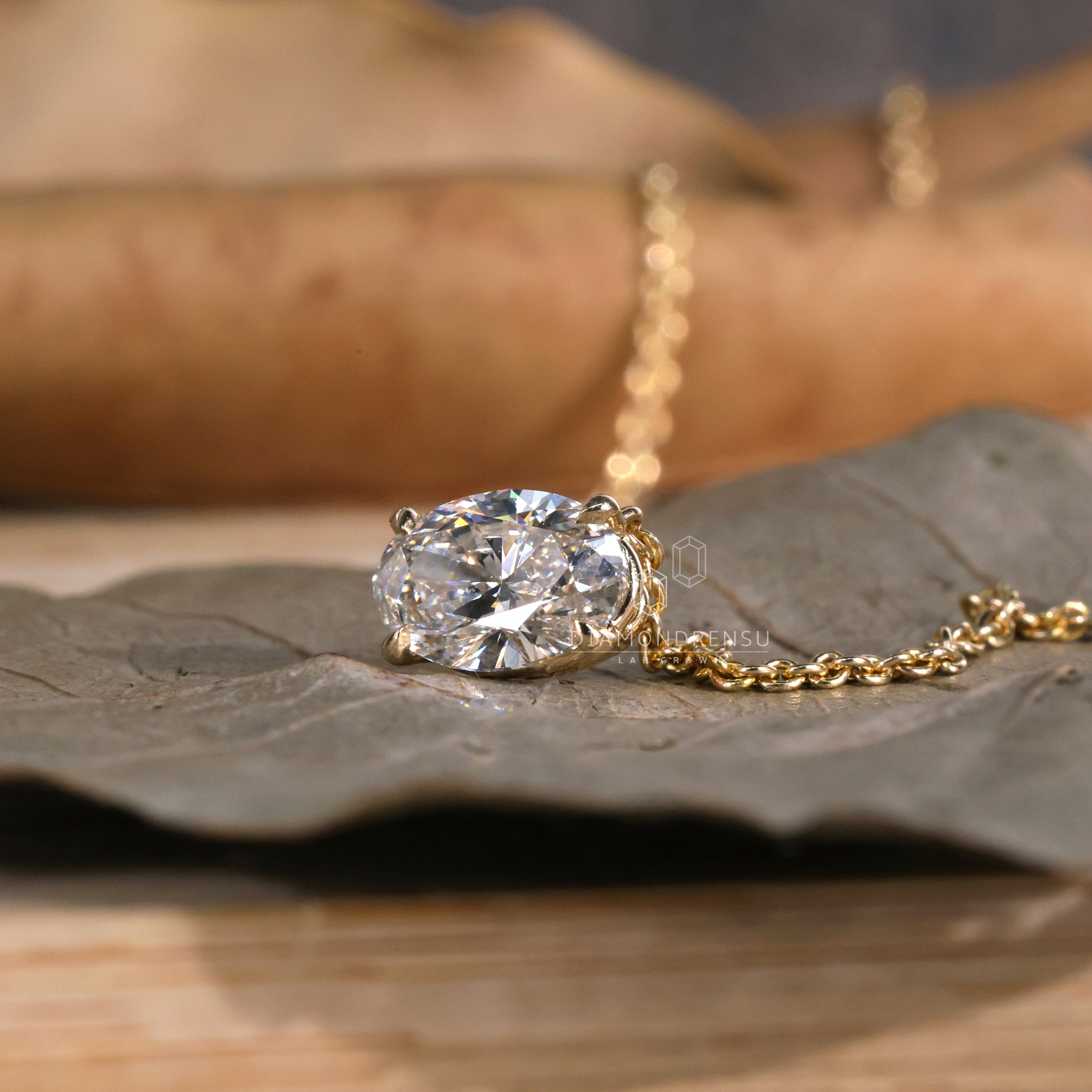 Lab simulated diamond pendants Clearance