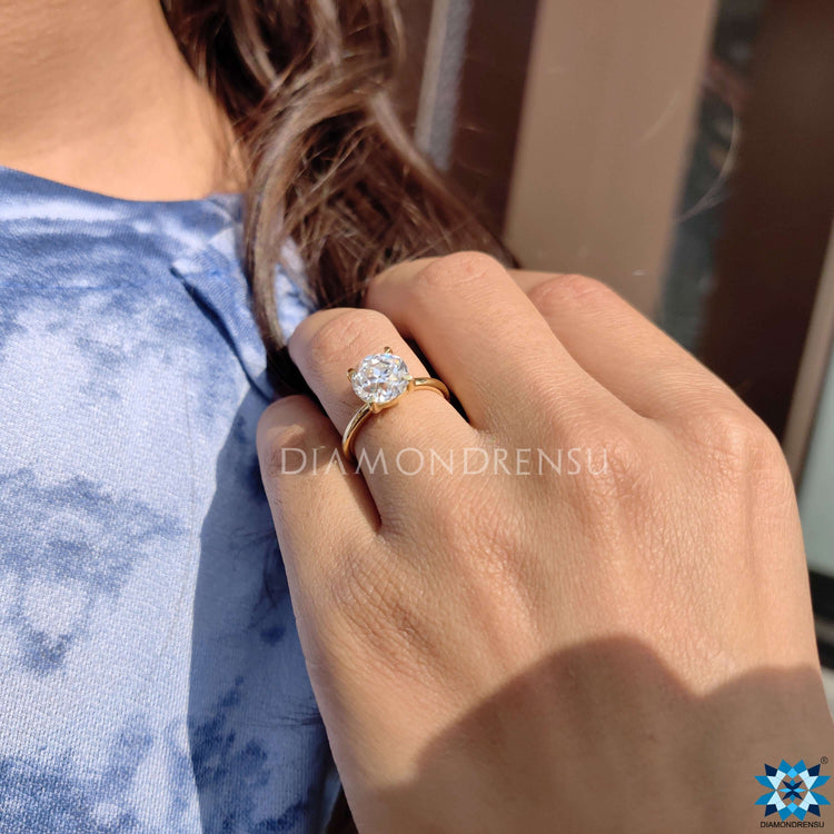 handmade ring handmade jewelry diamondrensu ring
