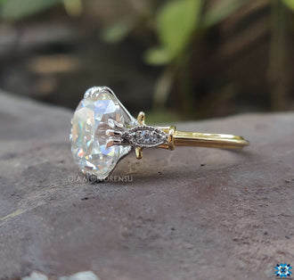 moissanite engagement rings - diamondrensu