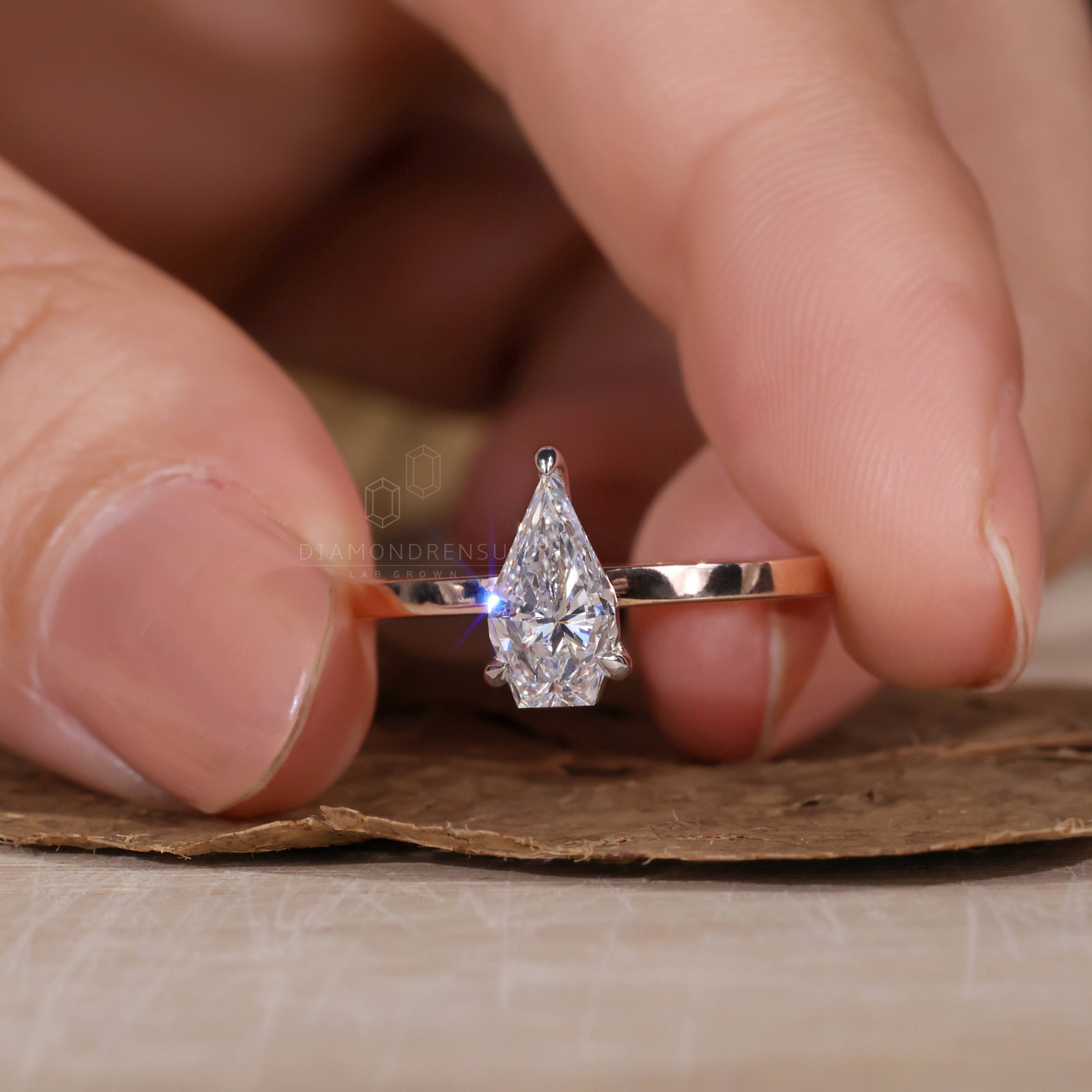 lab grown diamond rings